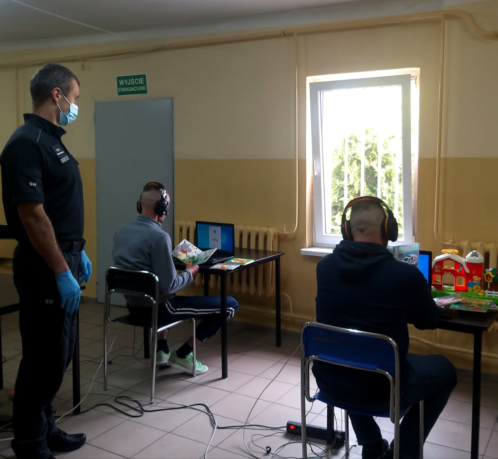 Dzień Dziecka z funkcjonariuszami Służby Więziennej