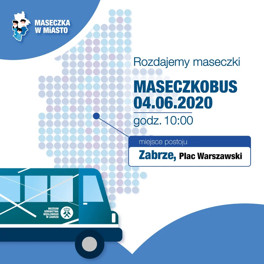 "Maseczka w miasto" tym razem przy placu Warszawskim