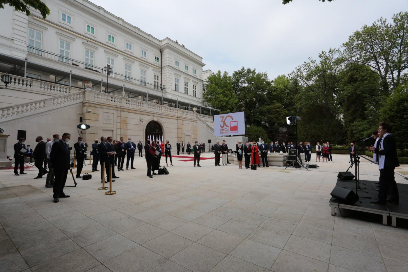Zabrzańskie wodociągi z Godłem "Teraz Polska"