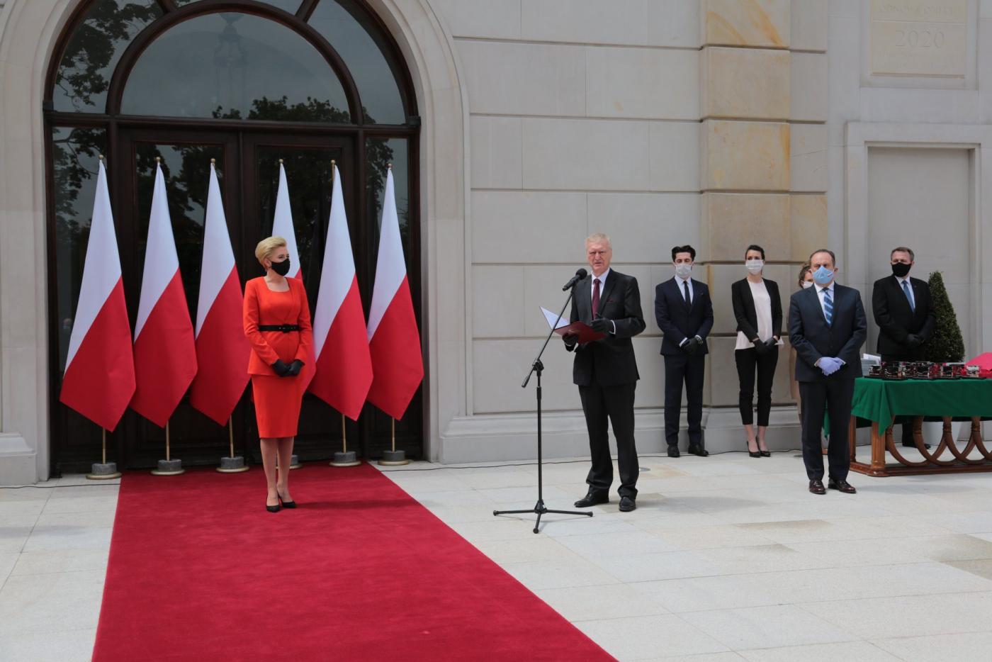 Zabrzańskie wodociągi z Godłem "Teraz Polska"