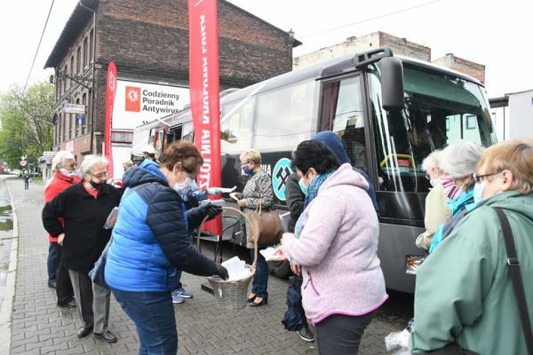 Zabrze: Akcja "Maseczka w miasto" dobiegła końca