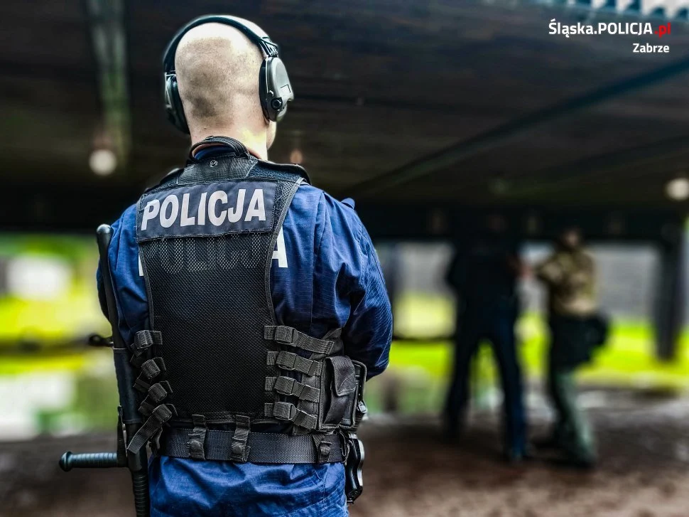Zabrzańscy policjanci biorą udział w kolejnym cyklu szkoleń strzeleckich