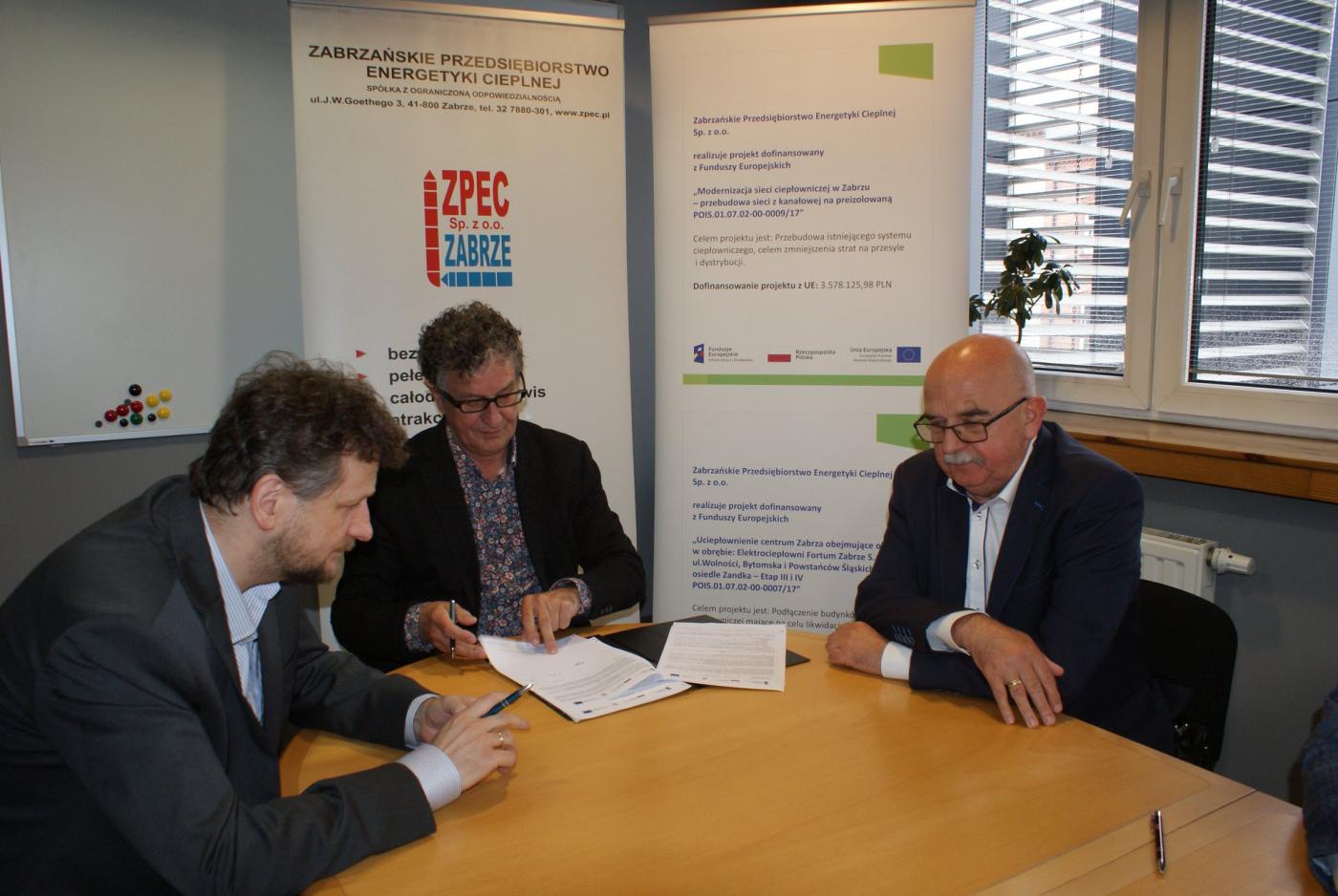 Zabrze: Uciepłownienie Zandki staje się faktem. Podpisano umowę