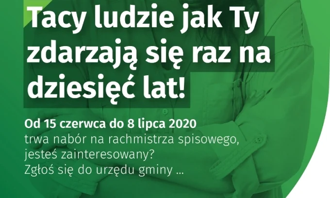 Trwa nabór kandydatów na rachmistrzów do przeprowadzenia powszechnego spisu rolnego