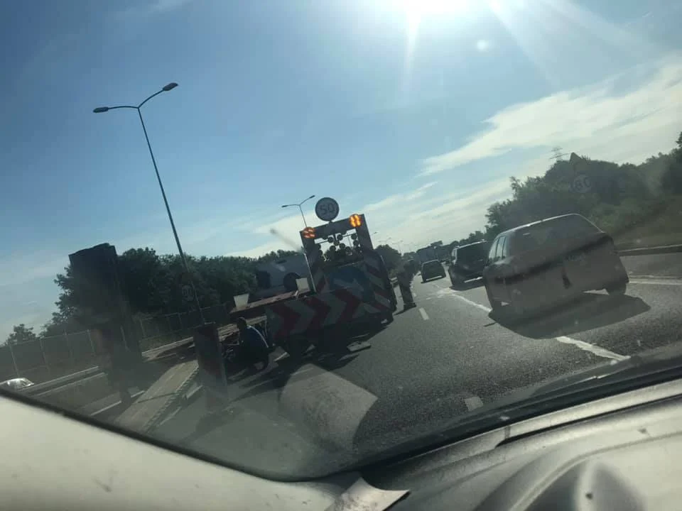 Z powodu prac remontowych, na rudzkim odcinku Drogowej Trasy Średnicowej tworzą się korki