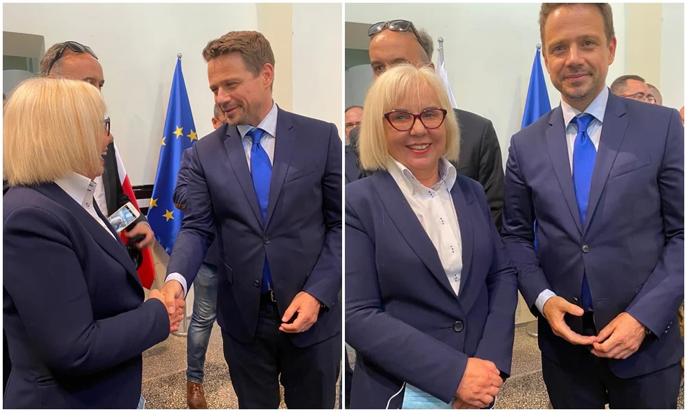 Grażyna Dziedzic poparła kandydaturę Rafała Trzaskowskiego na prezydenta Polski