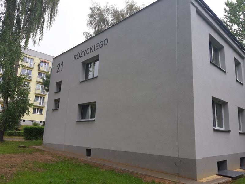 Termomodernizacja budynku wielorodzinnego przy ul. Różyckiego 21 zakończona