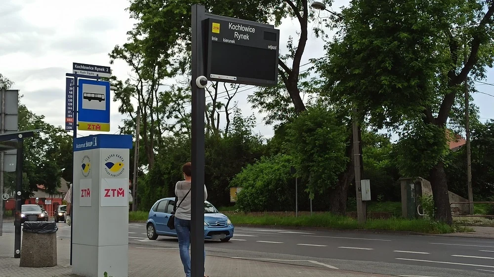 Ruda Śląska: Na dwóch przystankach zostały zainstalowane tablice SDIP