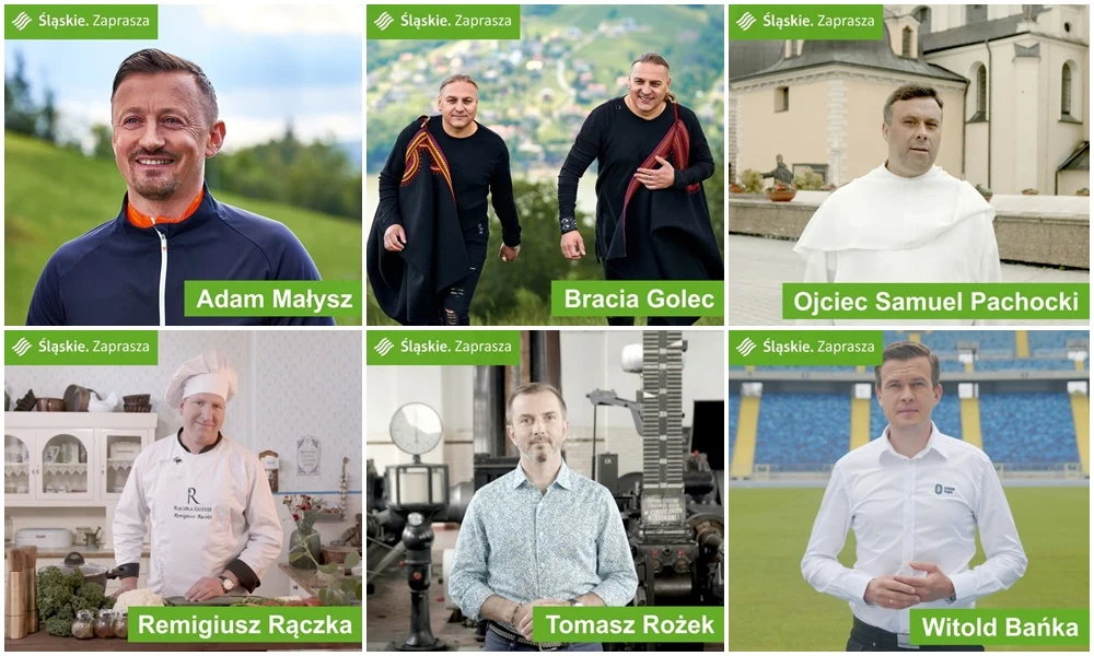 "Wybierz Śląskie". Znane osoby promują nasz region