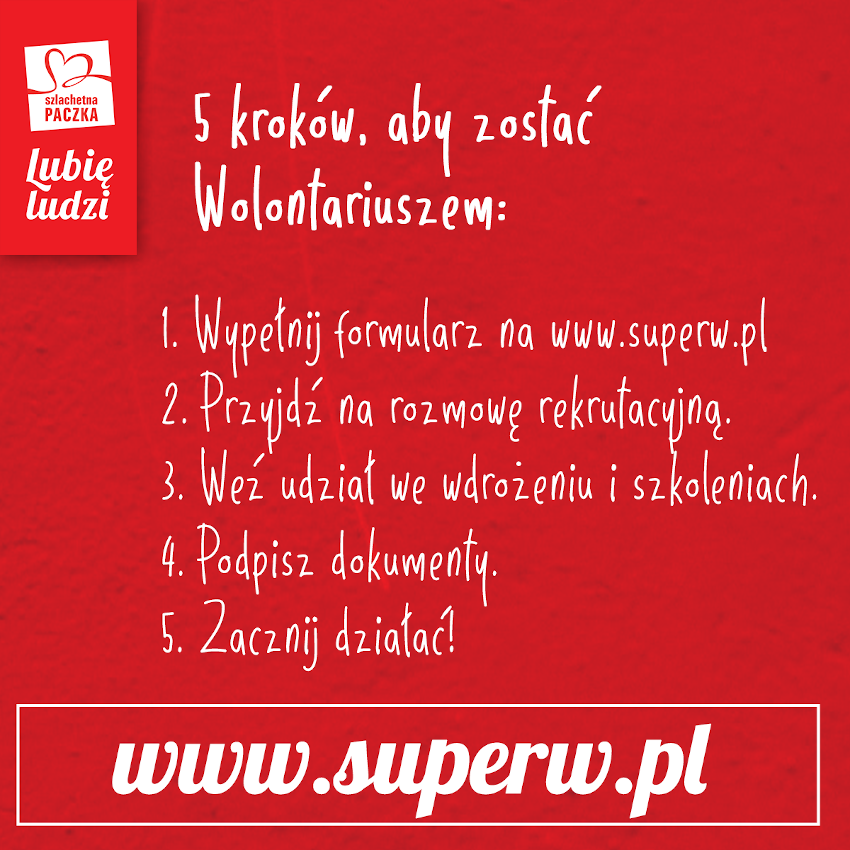 Szlachetna paczka poszukuje wolontariuszy. Jak się zgłosić?