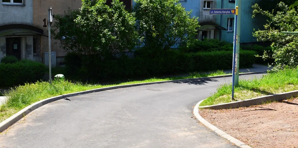 Prace remontowe na ulicy Adama Asnyka zakończone