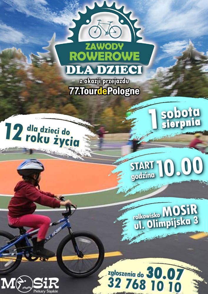 Zawody rowerowe dla dzieci z okazji Tour de Pologne