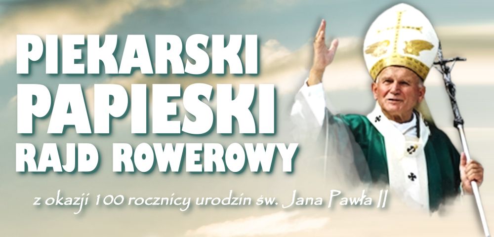 I Piekarski Papieski Rajd Rowerowy. Do kiedy trwają zapisy?