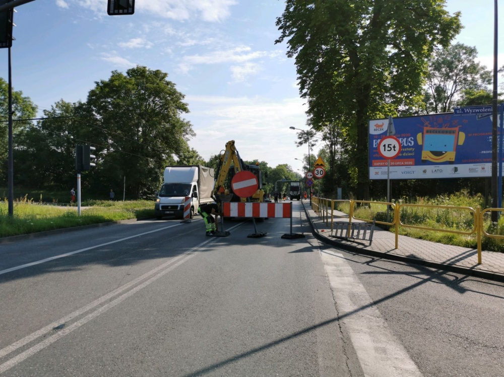 Ulicą Zabrzańską tylko do Szombierek