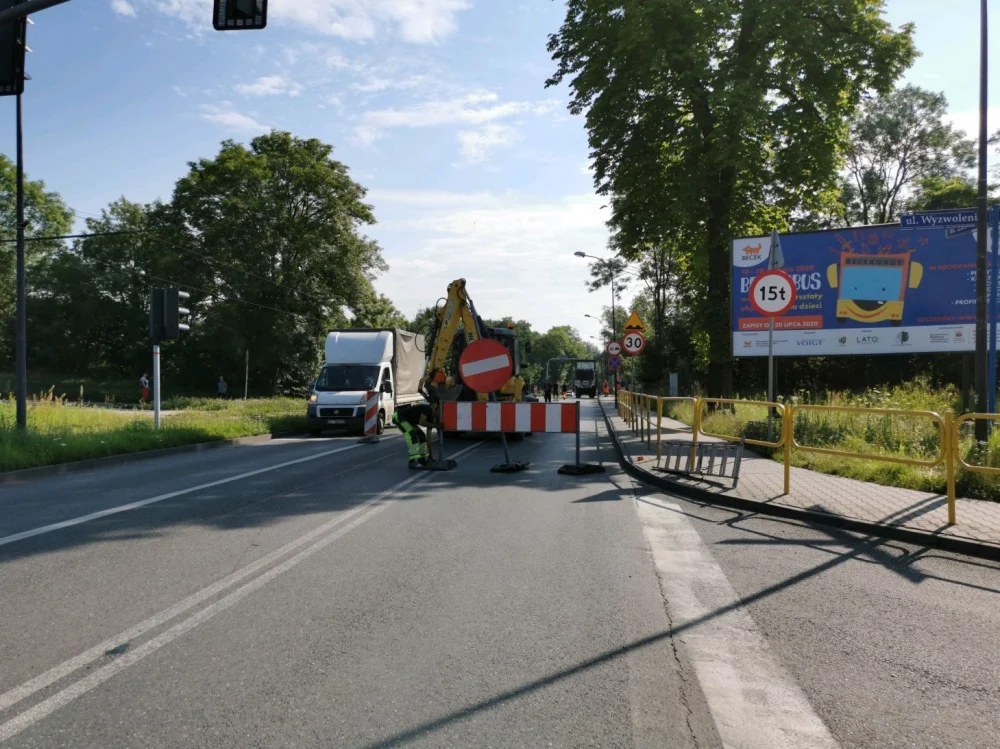 Ulicą Zabrzańską tylko do Szombierek