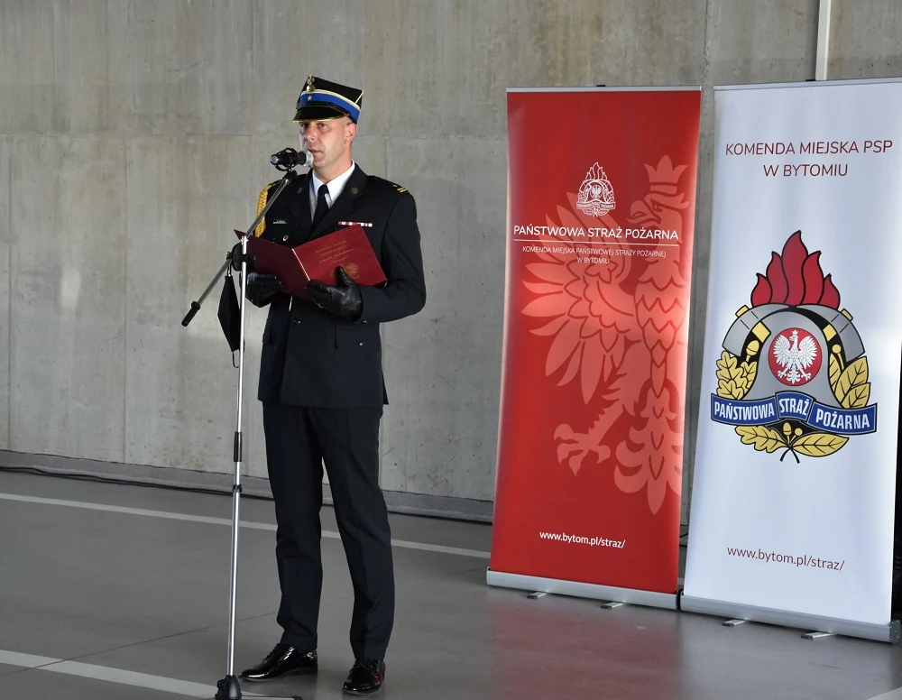Mł. bryg. Marek Trefon nowym Komendantem Miejskiej Państwowej Straży Pożarnej w Bytomiu