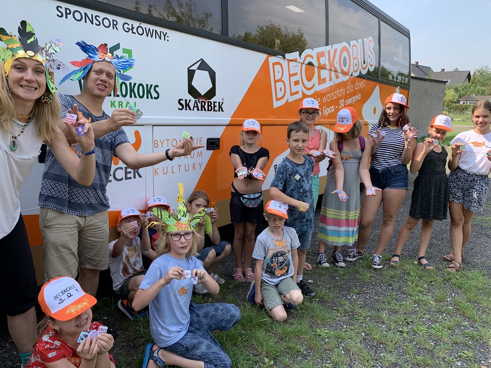 Wakacyjne warsztaty objazdowe w Becekobusie