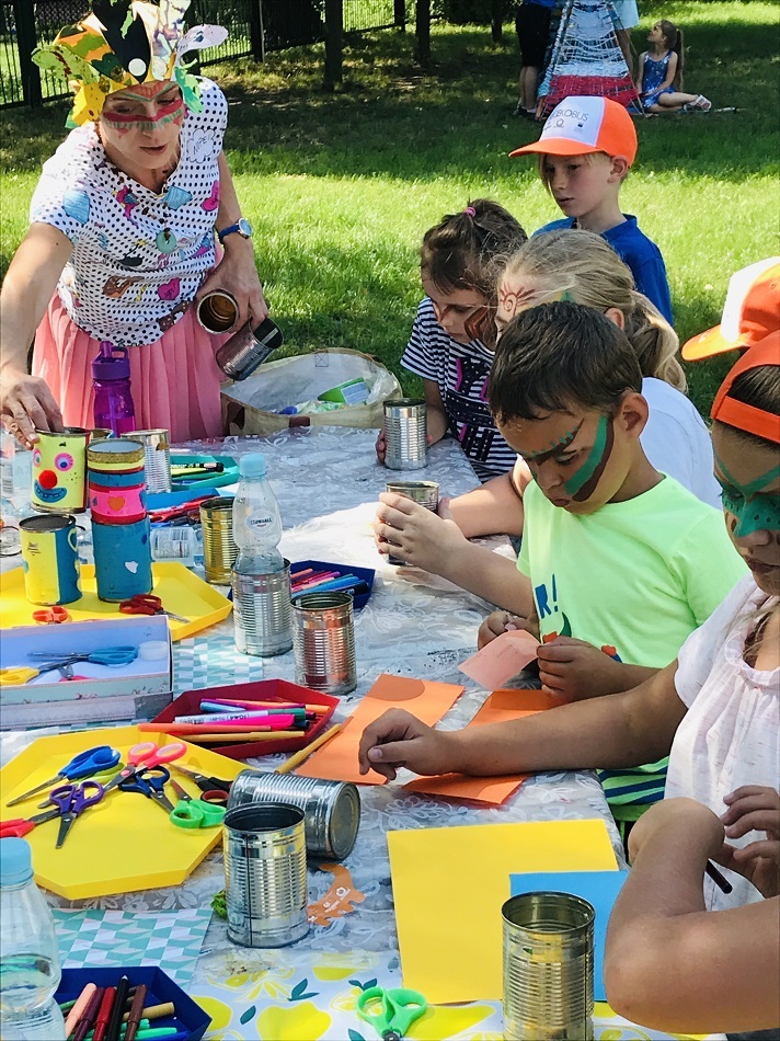 Wakacyjne warsztaty objazdowe w Becekobusie