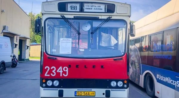 Kolejny weekend z Czerwonym Autobusem na ulicach Sosnowca