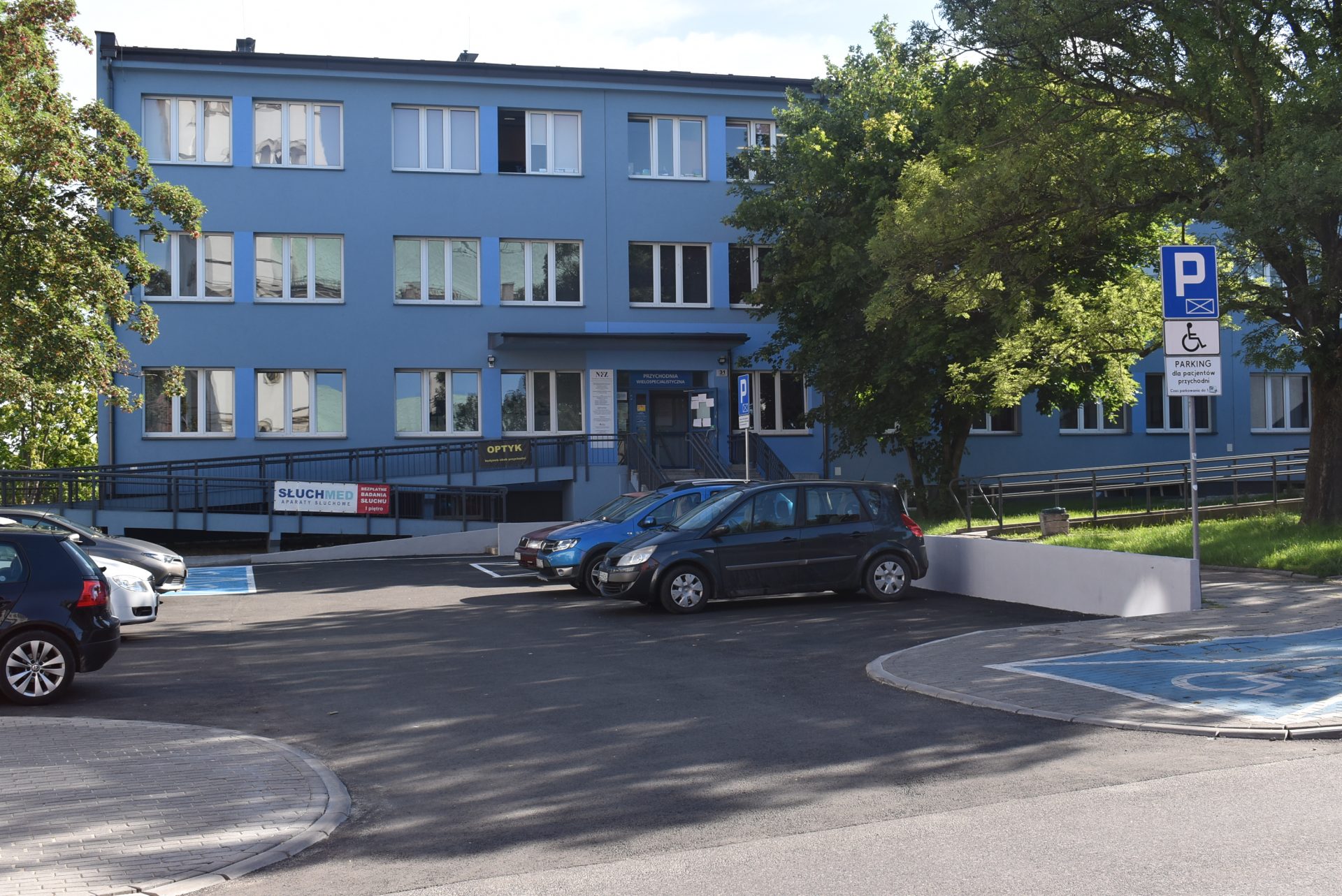 Parking przy Okrzei w Mikołowie już gotowy