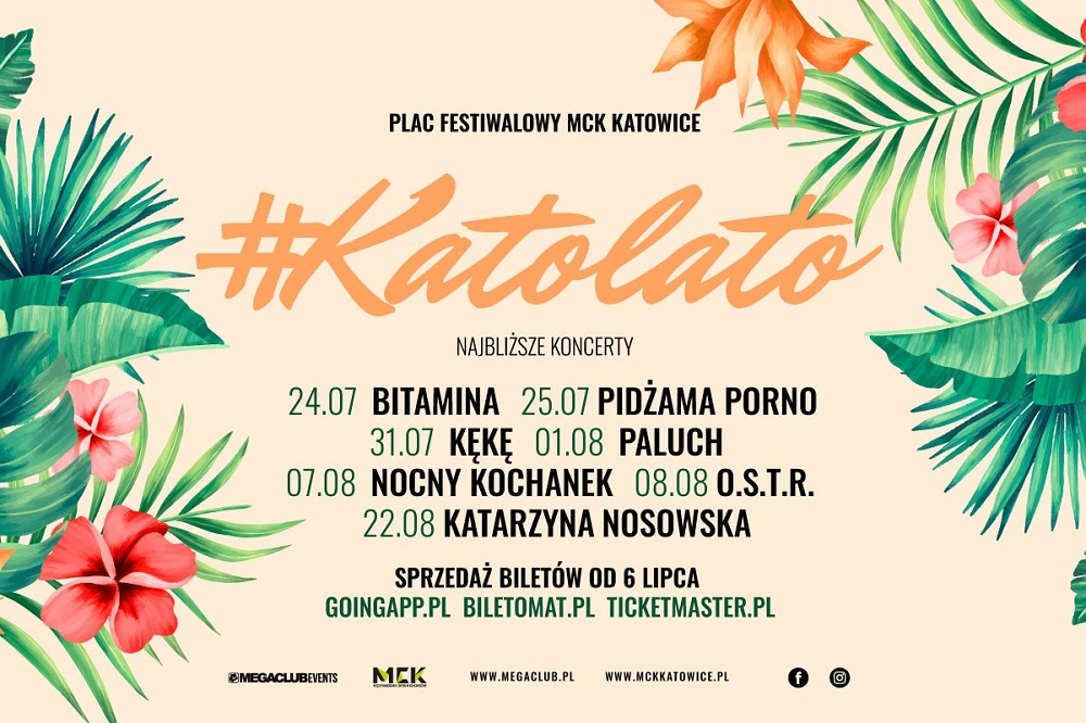 Plenerowe koncerty w Katowicach #Katolato. Sprawdź program!
