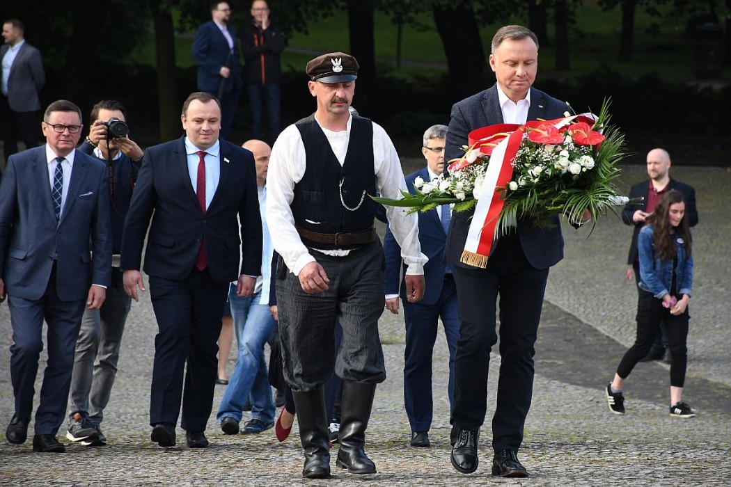 Prezydent RP Andrzej Duda odwiedził Województwo Śląskie
