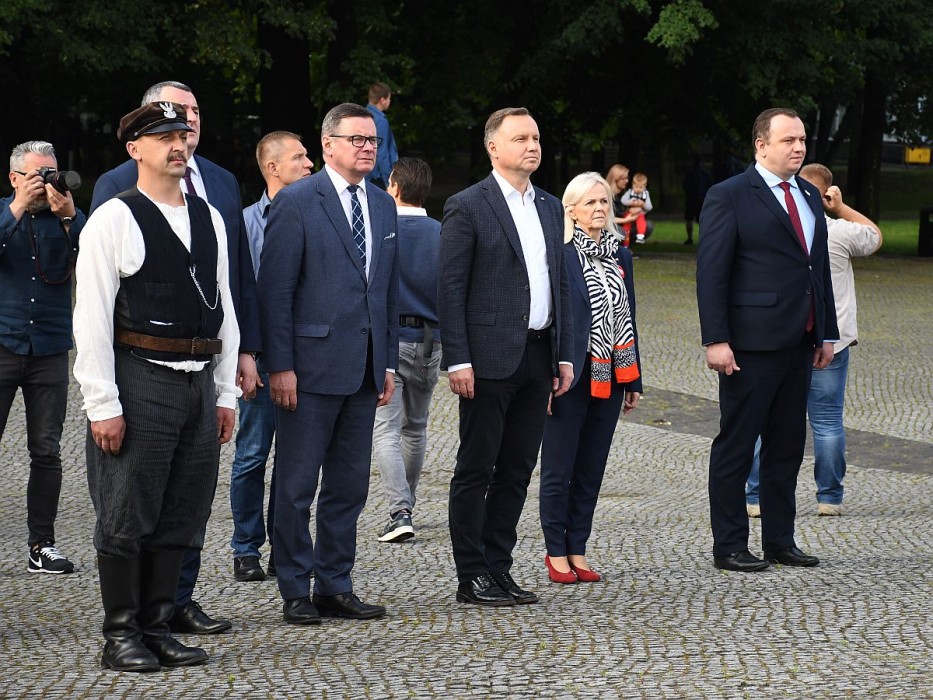 Prezydent RP Andrzej Duda odwiedził Województwo Śląskie