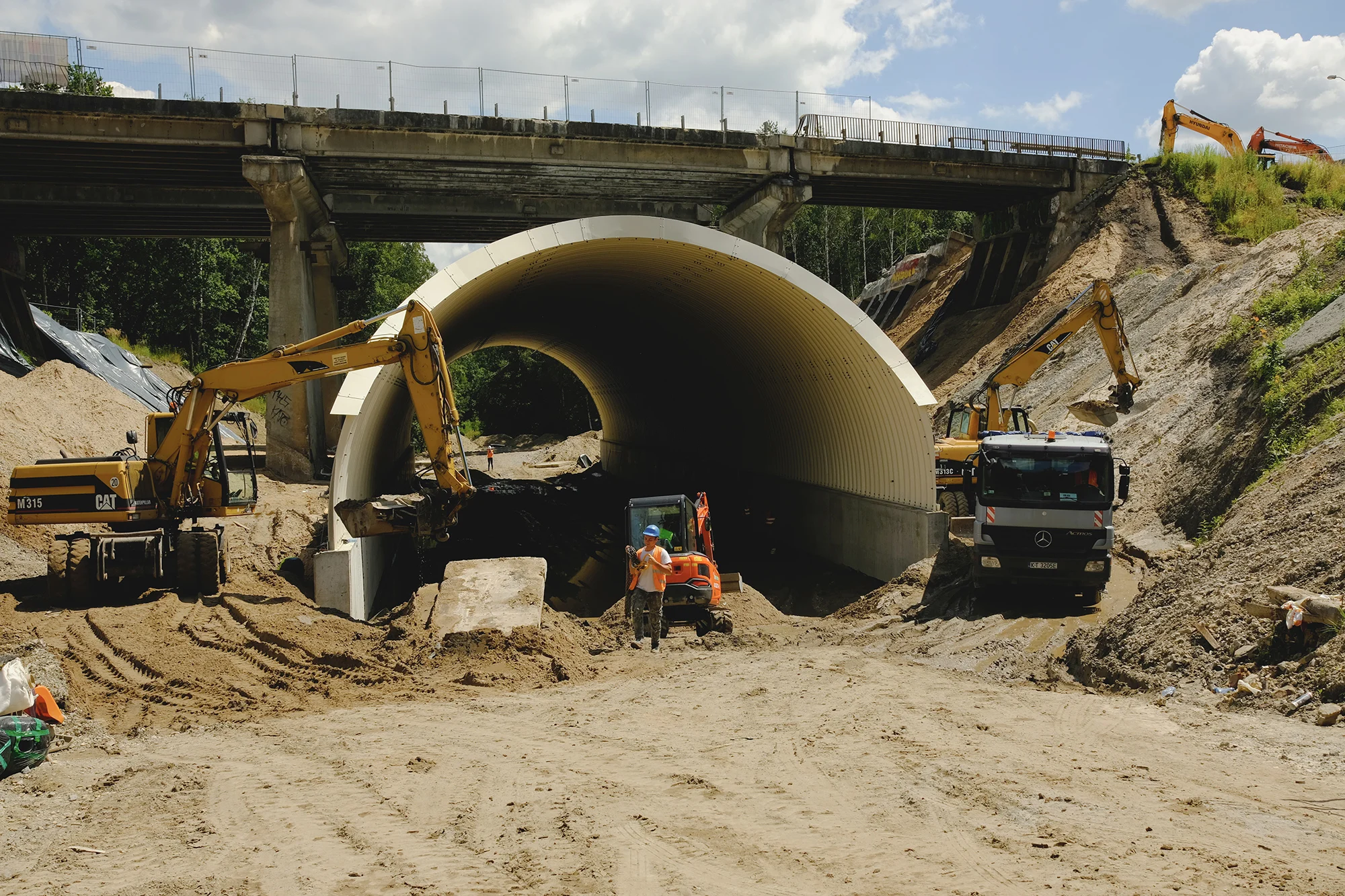 Ruch na Drodze Krajowej nr 86 w Katowicach wróci do końca września