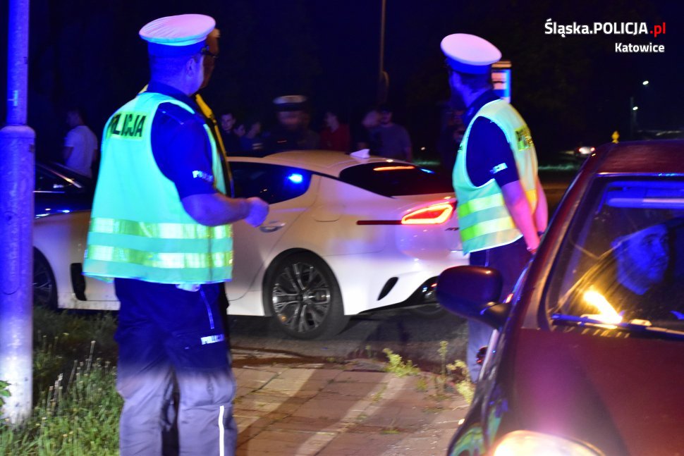 Katowiccy policjanci zapobiegli nielegalnym wyścigom!