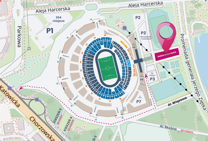 Rusza Tauron Silesia Beach. Plaża na Stadionie Śląskim!