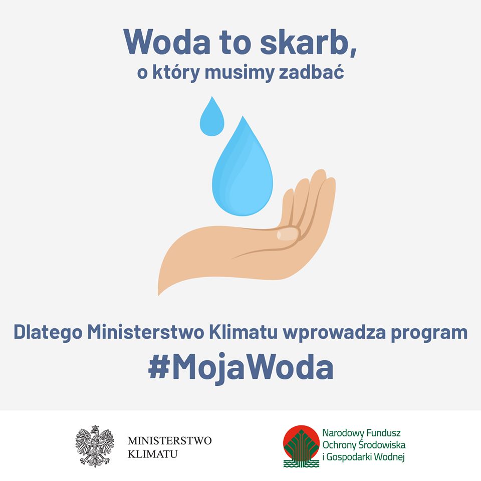 Wystartował program "Moja Woda". Kto może otrzymać dofinansowanie?