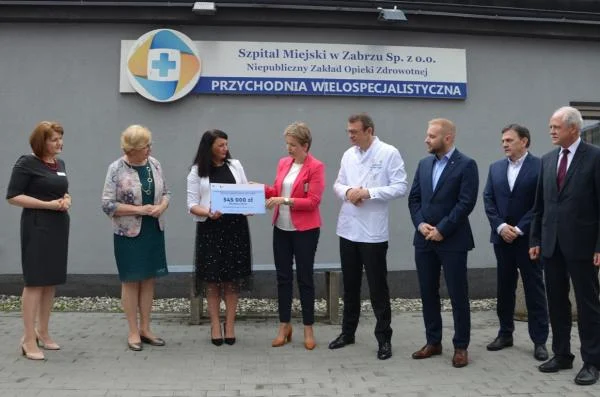 Szpital Miejski w Zabrzu z półmilionowym dofinansowaniem