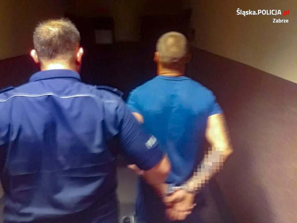 Nietrzeźwy i poszukiwany kręcił "bączki" na parkingu