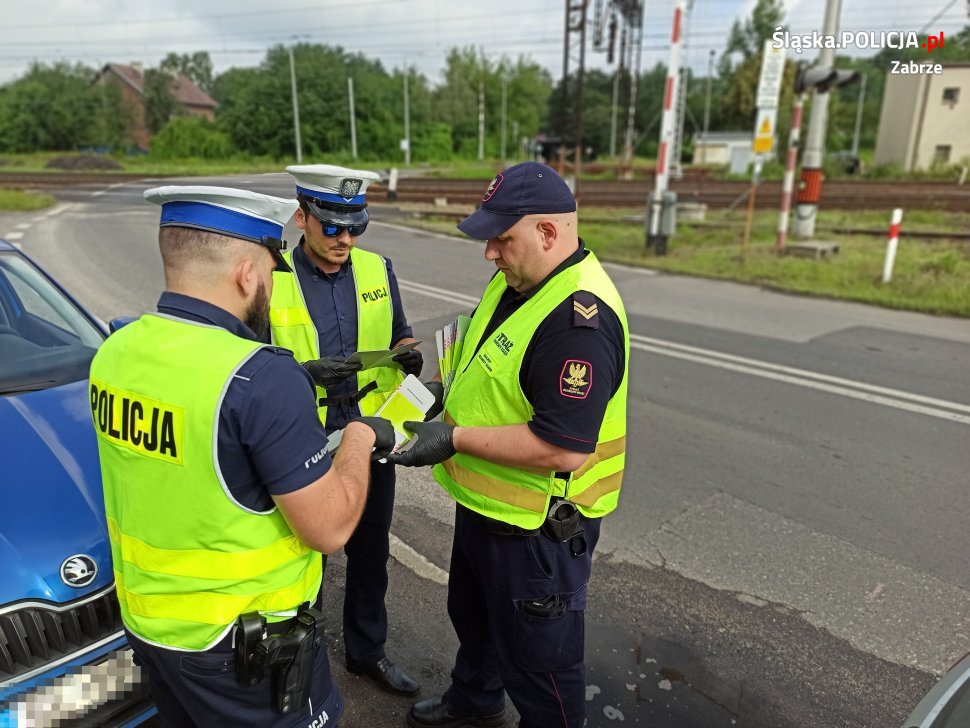 Bezpieczny Przejazd - wspólne działania zabrzańskich policjantów z SOK