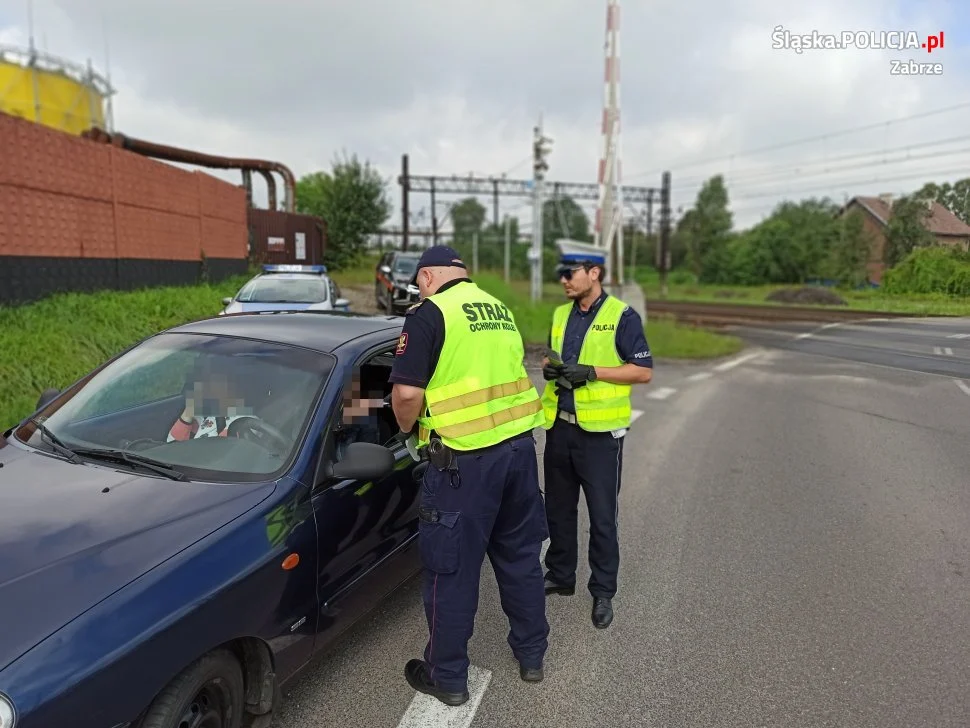 Bezpieczny Przejazd - wspólne działania zabrzańskich policjantów z SOK