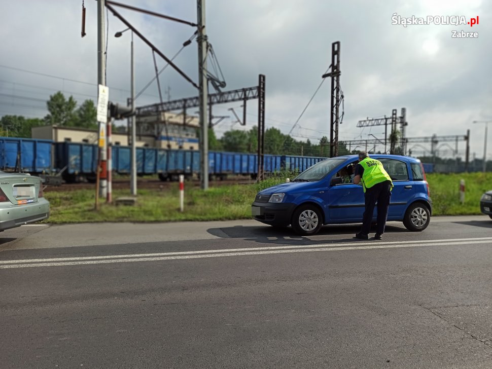 Bezpieczny Przejazd - wspólne działania zabrzańskich policjantów z SOK