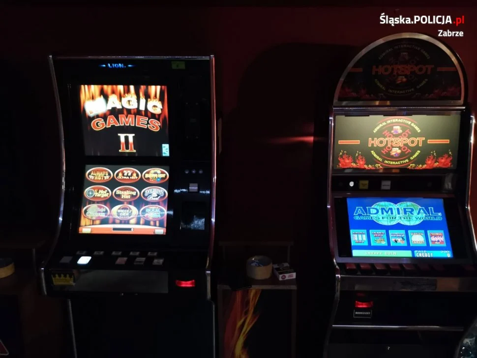 W Zabrzu zabezpieczyli 2 automaty do nielegalnego hazardu