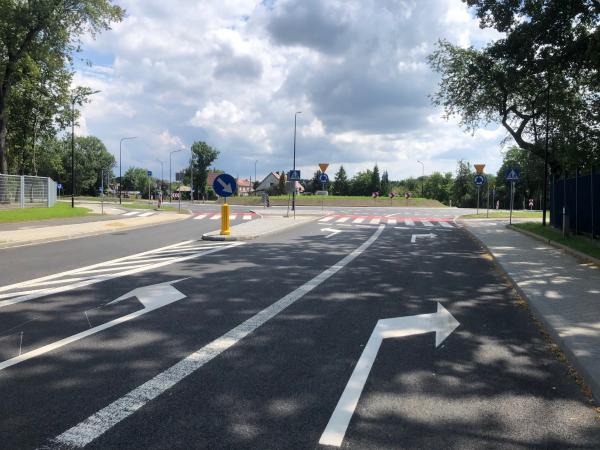 Rondo, które powstaje na skrzyżowaniu ulic Piłsudskiego i Roosevelta nabrało kształtów