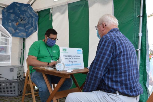 Duże zainteresowanie Mobilnym Biurem Programu "Czyste Powietrze"