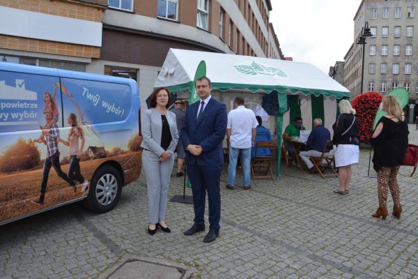 Duże zainteresowanie Mobilnym Biurem Programu "Czyste Powietrze"