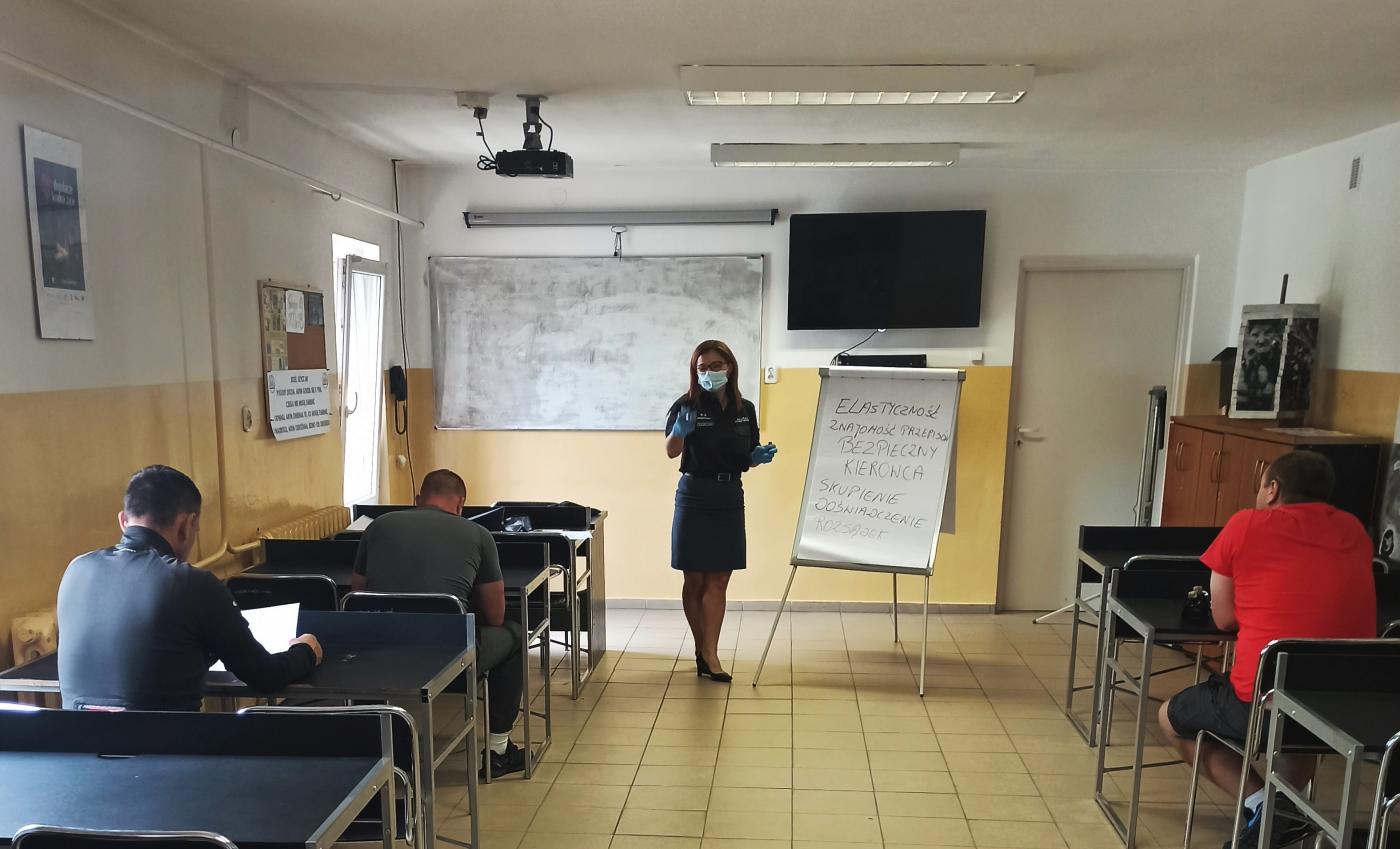 Dzień Bezpiecznego Kierowcy w Zakładzie Karnym w Zabrzu