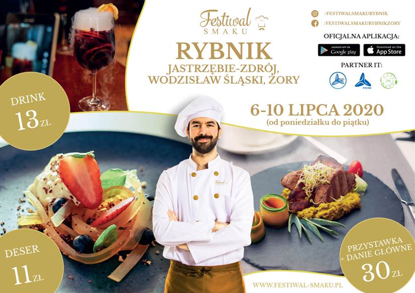 Festiwal Smaku ponownie w Żorach, Rybniku, Jastrzębiu-Zdroju i Wodzisławiu Śląskim!