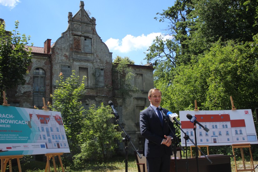 Żory: Umowa z wykonawcą podpisana! Startuje renowacja Pałacu w Baranowicach