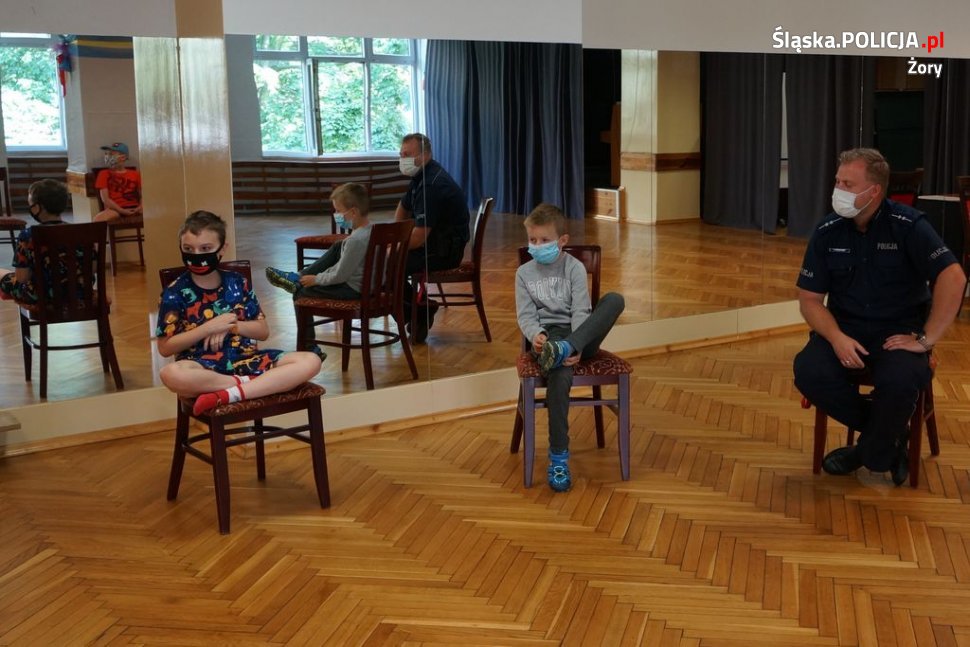 Mundurowi wspierają akcję LATO W MIEŚCIE