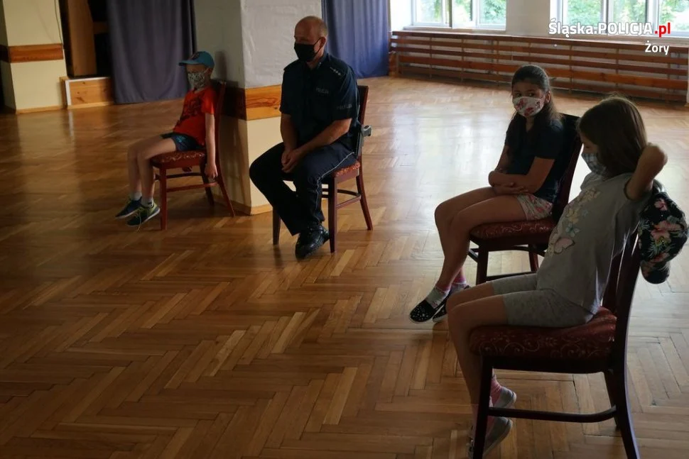 Mundurowi wspierają akcję LATO W MIEŚCIE