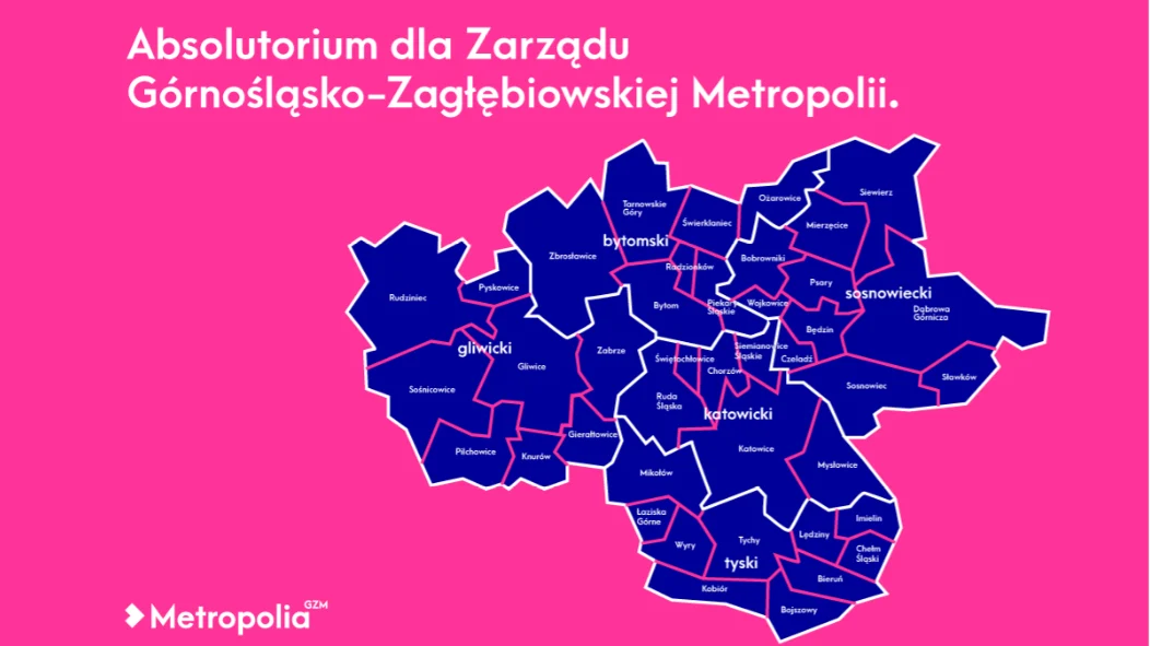 Absolutorium dla Zarządu Metropolii GZM
