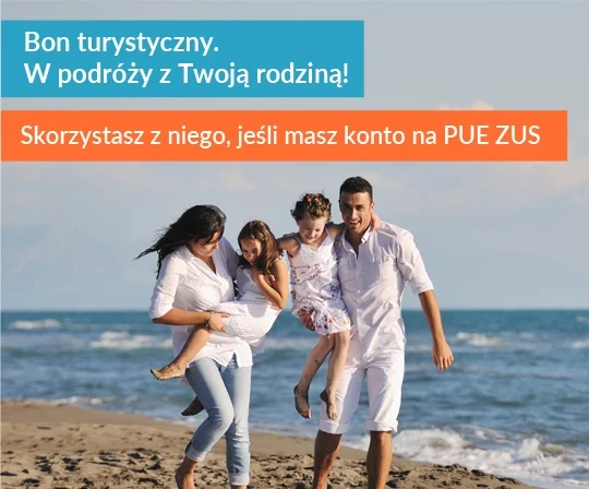 ZUS: Dyżur telefoniczny - bon turystyczny na PUE