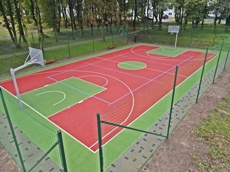 Nowe boisko przy IV LO w Rudzie Śląskiej