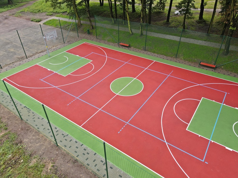Nowe boisko przy IV LO w Rudzie Śląskiej