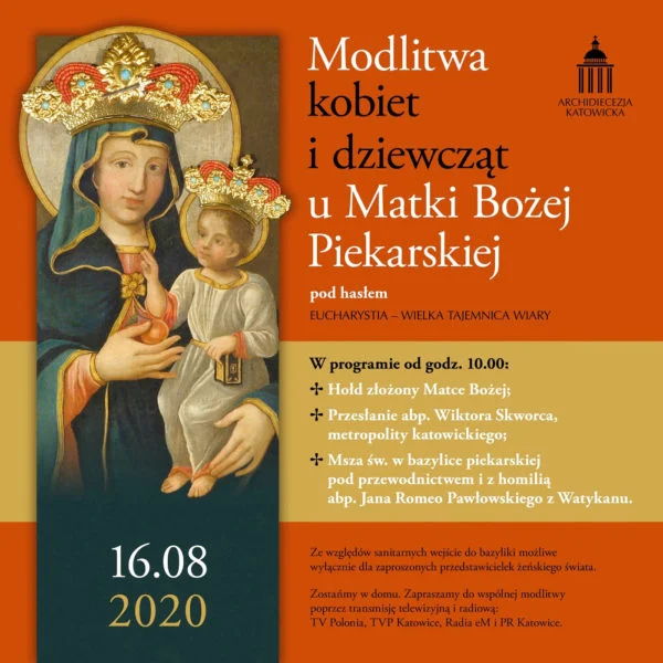16 sierpnia pielgrzymka kobiet w zmienionej formie
